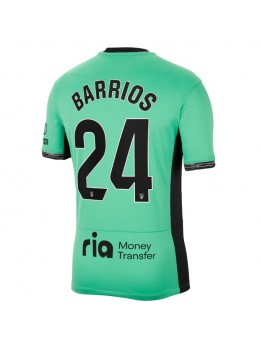 Billige Atletico Madrid Pablo Barrios #24 Tredjedrakt 2023-24 Kortermet